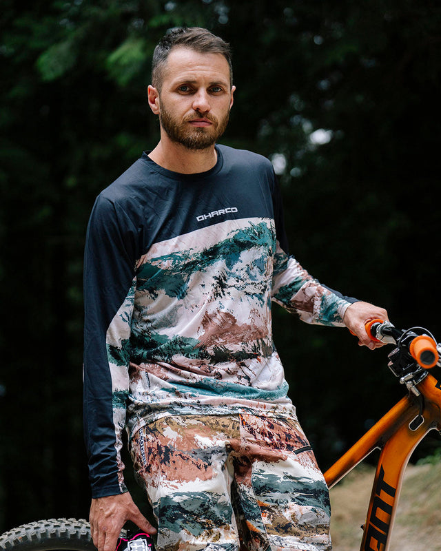 Mens Race Jersey | Isted Signature - Desert Haze | MENS | TOPS | JERSEYS | LONG SLEEVES | RACE JERSEY | DHaRCO | MTB | Image 1 of 6