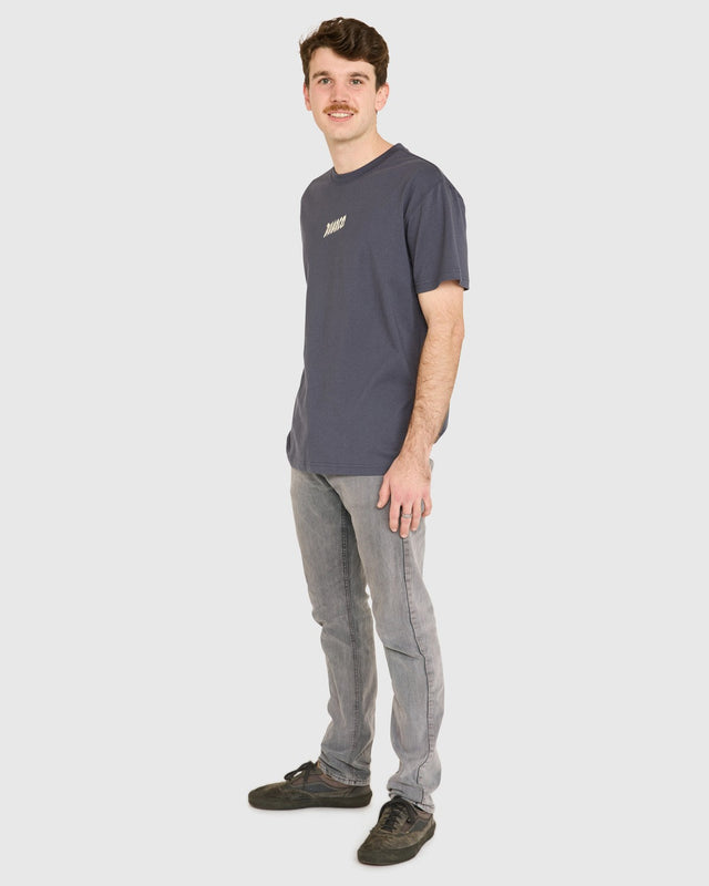 Mens Cotton Tee | Storm | DHaRCO | MTB | Image 3 of 4