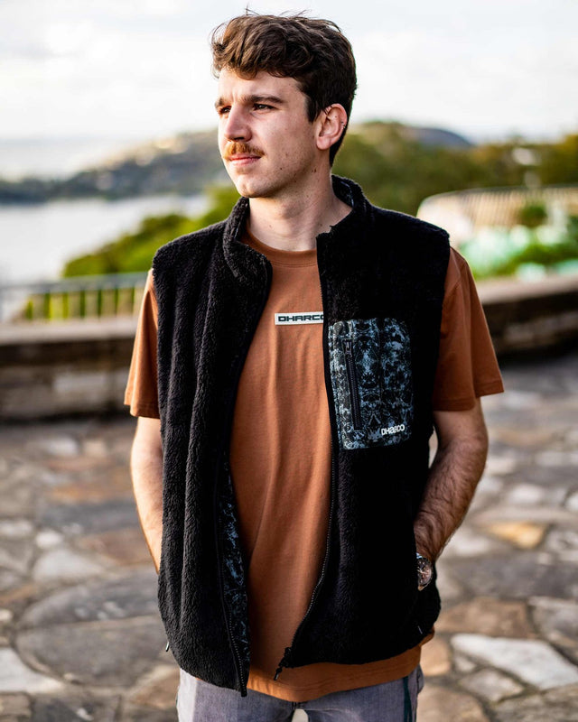 Mens Sherpa Vest | Vein