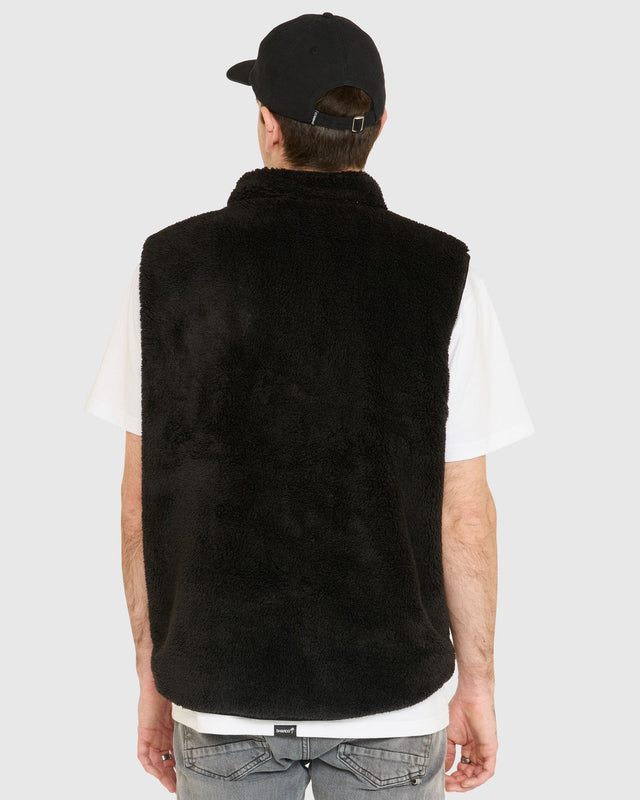Mens Sherpa Vest | Vein | MENS | TOPS | FLEECE AND HOODIES | VEST | SHERPA | DHaRCO | MTB | Image 6 of 10