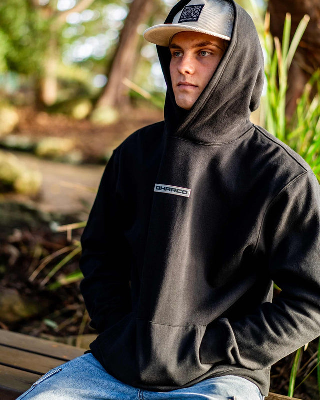 Unisex Hoodie | Covert Black | UNISEX | TOPS | FLEECE AND HOODIES | HOODIE | HOODIE | DHaRCO | MTB | Image 6 of 6