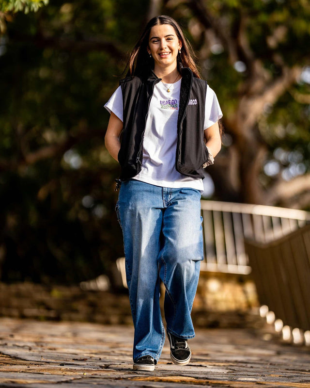 Womens Sherpa Vest | Black | WOMENS | TOPS | JACKETS | SHERPA | DHaRCO | MTB | Image 3 of 8