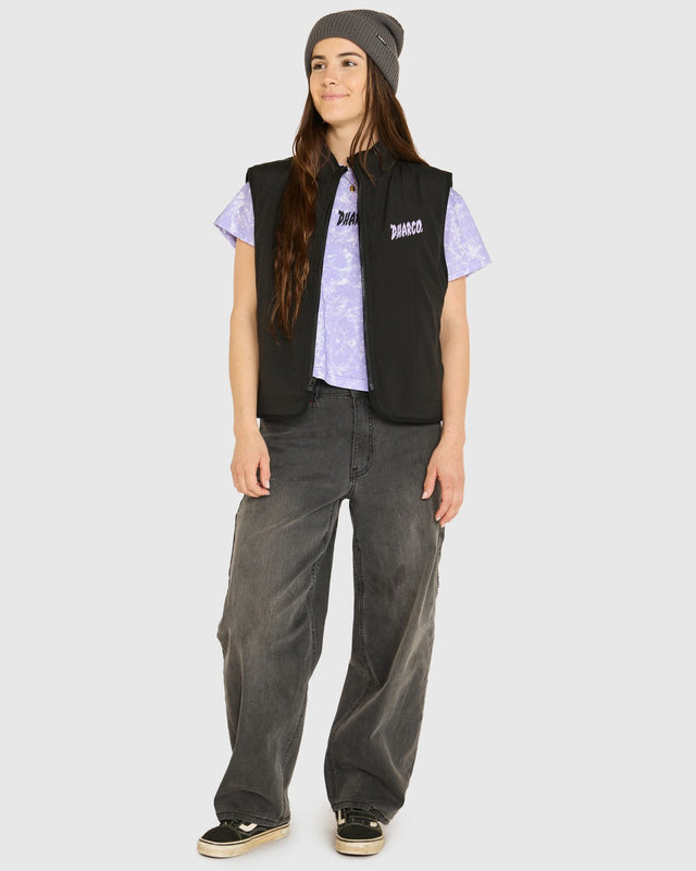 Womens Sherpa Vest | Black | WOMENS | TOPS | JACKETS | SHERPA | DHaRCO | MTB | Image 8 of 8