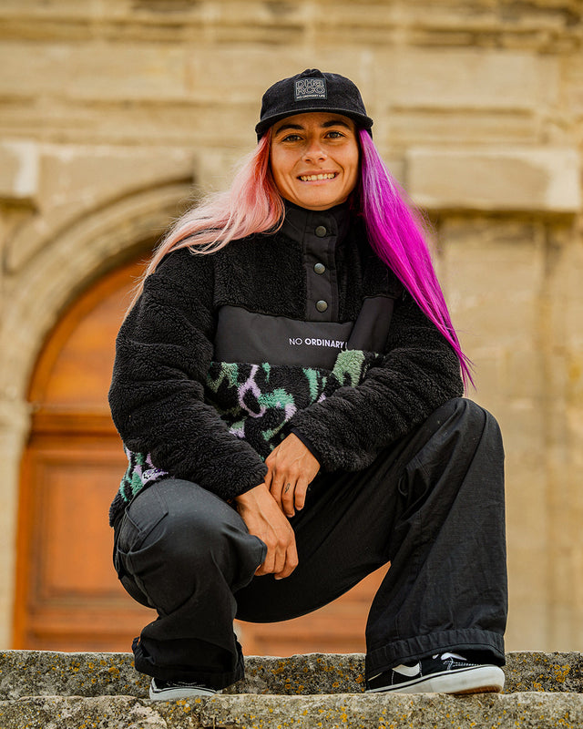 Womens Sherpa | Isa Signature - Purple Leopard | WOMENS | TOPS | FLEECE AND HOODIES | SHERPA | SHERPA | DHaRCO | MTB | Image 8 of 8