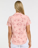 Womens Tech Party Shirt | Pink Palm