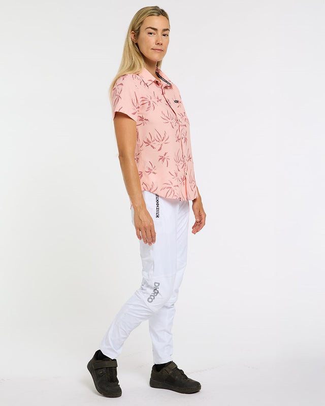 Womens Tech Party Shirt | Pink Palm