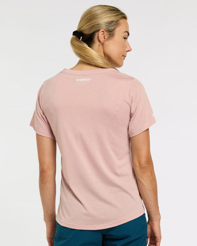 Womens Tech Tee | Dusty Rose