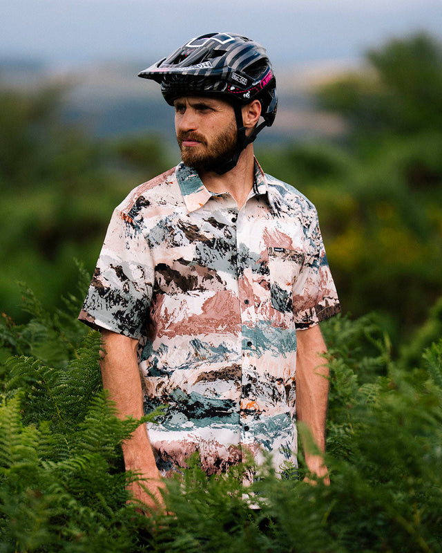 Mens Tech Party Shirt | Isted Signature - Desert Haze | MENS | TOPS | SHIRTS | SHORT SLEEVES | TECH PARTY SHIRT | DHaRCO | MTB | Image 1 of 6