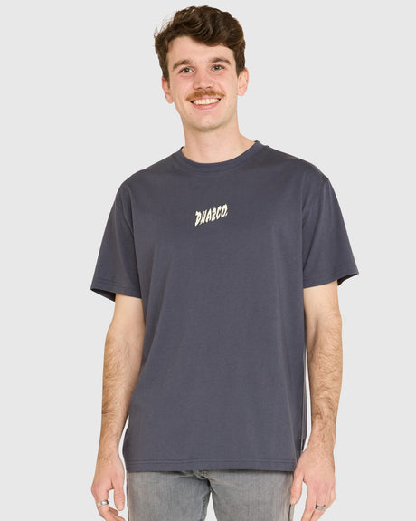 Mens Cotton Tee | Storm | DHaRCO | MTB | Image 1 of 4