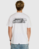 Mens Cotton Tee | White Kentaro | DHaRCO | MTB | Image 2 of 4