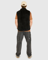 Mens Sherpa Vest | Black | MENS | TOPS | FLEECE AND HOODIES | VEST | SHERPA | DHaRCO | MTB | Image 6 of 6