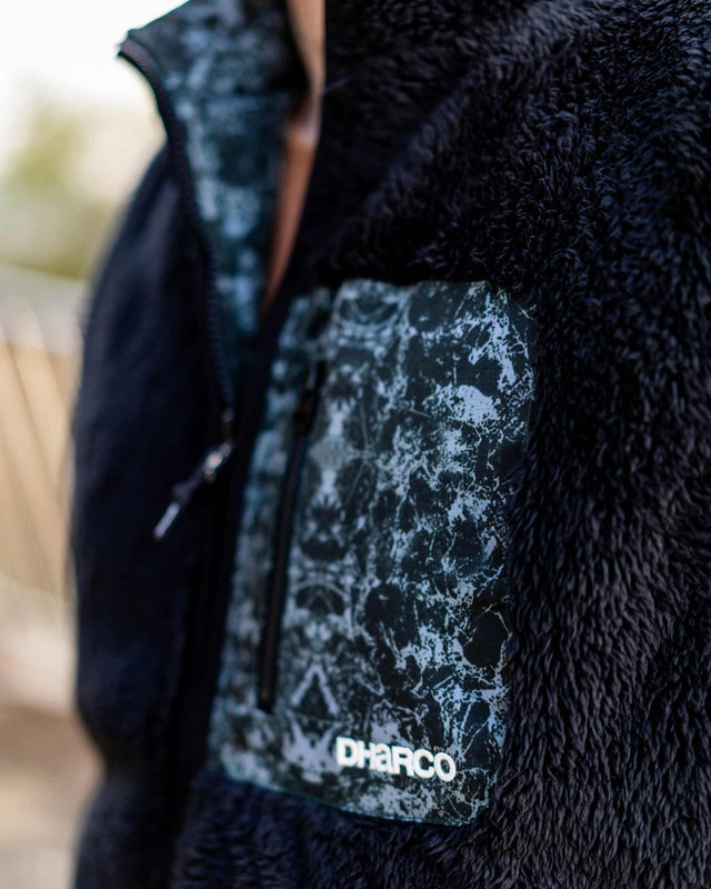 Mens Sherpa Vest | Vein | MENS | TOPS | FLEECE AND HOODIES | VEST | SHERPA | DHaRCO | MTB | Image 10 of 10
