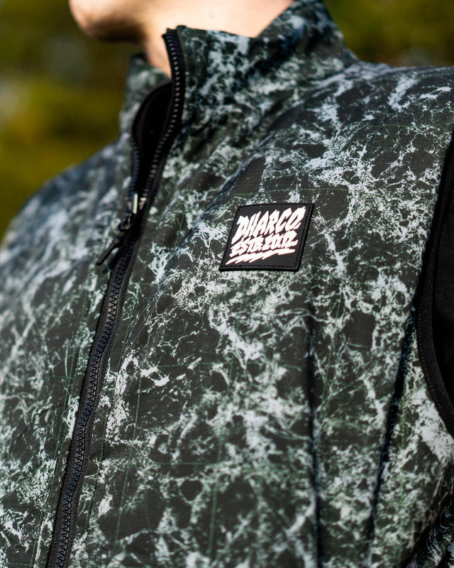 Mens Sherpa Vest | Vein | MENS | TOPS | FLEECE AND HOODIES | VEST | SHERPA | DHaRCO | MTB | Image 9 of 10