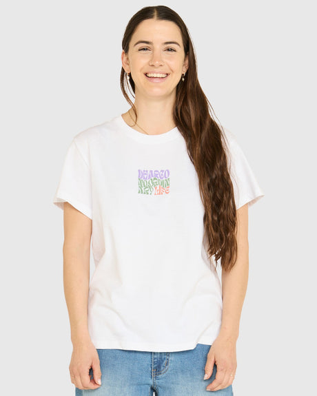 Womens Cotton Tee | Palmie | DHaRCO | MTB | Image 1 of 5
