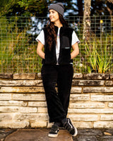 Womens Sherpa Vest | Black | WOMENS | TOPS | JACKETS | SHERPA | DHaRCO | MTB | Image 4 of 8