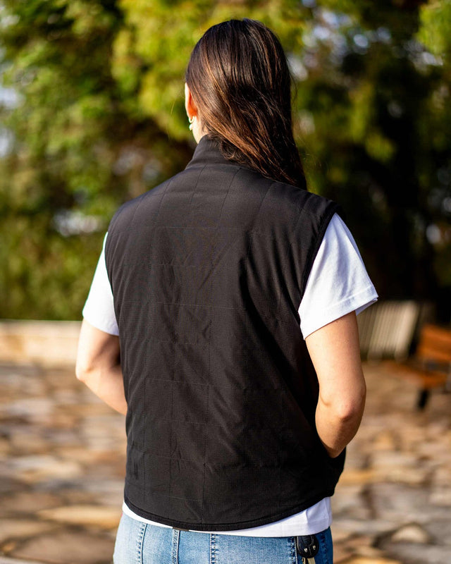 Womens Sherpa Vest | Black | WOMENS | TOPS | JACKETS | SHERPA | DHaRCO | MTB | Image 2 of 8