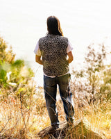 Womens Sherpa Vest | Leopard | WOMENS | TOPS | FLEECE AND HOODIES | VEST | SHERPA | DHaRCO | MTB | Image 2 of 7