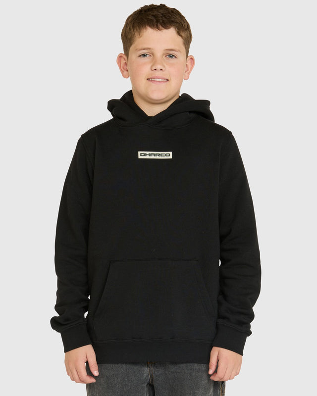 Youth Hoodie | Covert Black | YOUTH | TOPS | FLEECE AND HOODIES | HOODIE | HOODIE | DHaRCO | MTB | Image 1 of 3