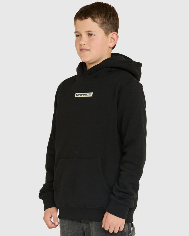 Youth Hoodie | Covert Black | YOUTH | TOPS | FLEECE AND HOODIES | HOODIE | HOODIE | DHaRCO | MTB | Image 3 of 3