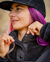 Womens Sherpa | Isa Signature - Purple Leopard | WOMENS | TOPS | FLEECE AND HOODIES | SHERPA | SHERPA | DHaRCO | MTB | Image 7 of 8