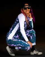 Womens Gravity Pants | Isa Signature - Purple Leopard | WOMENS | BOTTOMS | PANTS | GRAVITY PANTS | DHaRCO | MTB | Image 1 of 6
