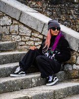 Womens Sherpa | Isa Signature - Purple Leopard | WOMENS | TOPS | FLEECE AND HOODIES | SHERPA | SHERPA | DHaRCO | MTB | Image 4 of 8